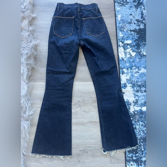 Frame Denim Indigo Flare Jeans - Picture 7 of 8